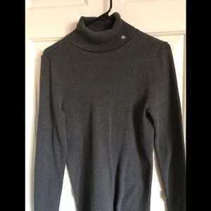 Ralph Lauren Gray Sweater Turtleneck Size L
